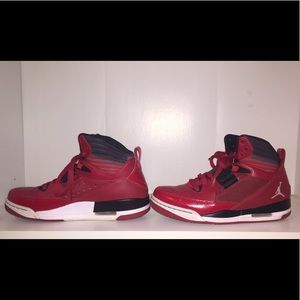 Red Jordan shoes